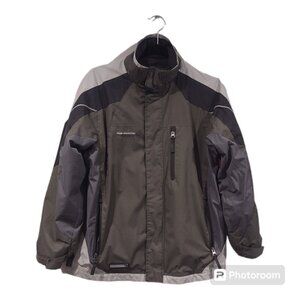 Free Country Winter Insulated Jacket Green/Gray Size XL (14/16)